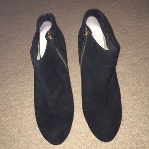 Michael Kors Haven Bootie Suede Heel